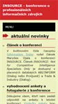 Mobile Screenshot of insource.cz