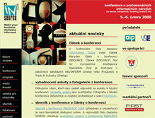 Tablet Screenshot of insource.cz